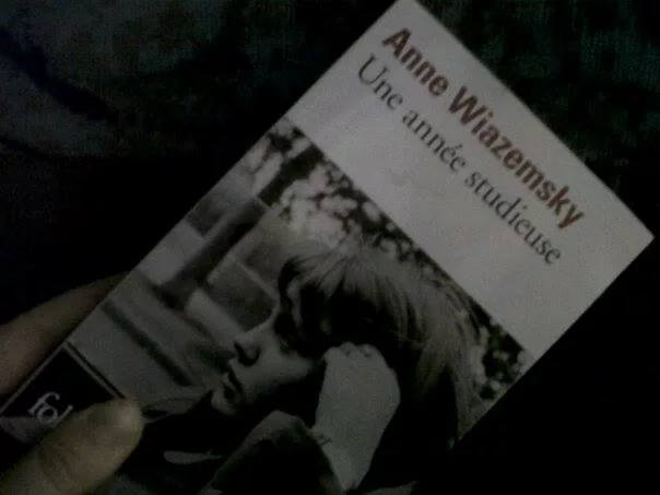 Une année studieuse d’Anne Wiazemsky