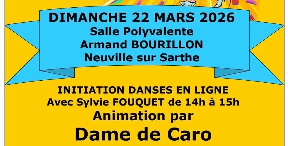 Initiation Danse en ligne & Dame de Caro